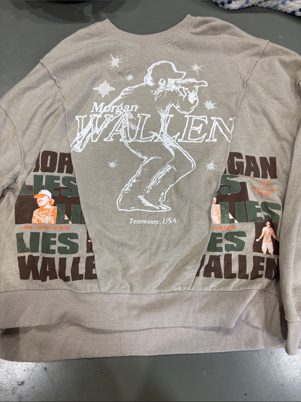 Morgan Wallen Tour Crewneck Sweatshirt